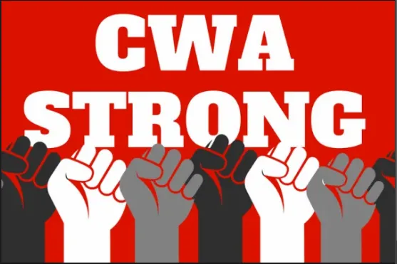 CWA Strong Photo( Fist in the air with text)